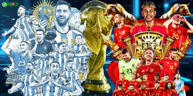 Các đội bóng nổi bật và những đối thủ đáng gờm tại World Cup 2026 9 Cùng đón xem trực tiếp bóng đá giữa Argentina và Tây Ban Nha tại World Cup