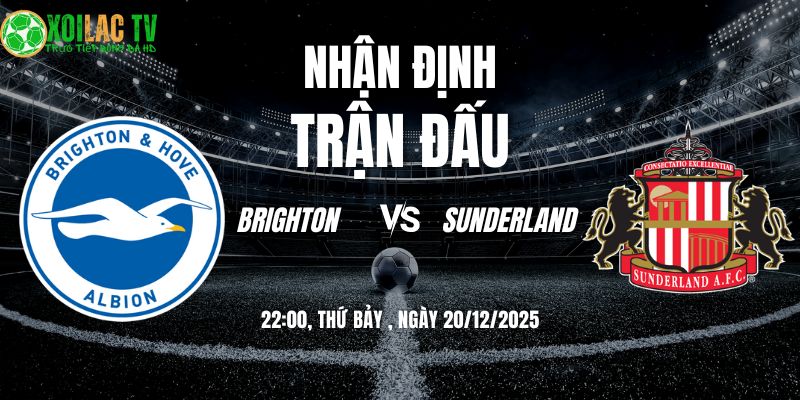 Nhận định Brighton vs Sunderland 22h00 20/12 7 Nhận định Brighton vs Sunderland 22h00 20/12/2025